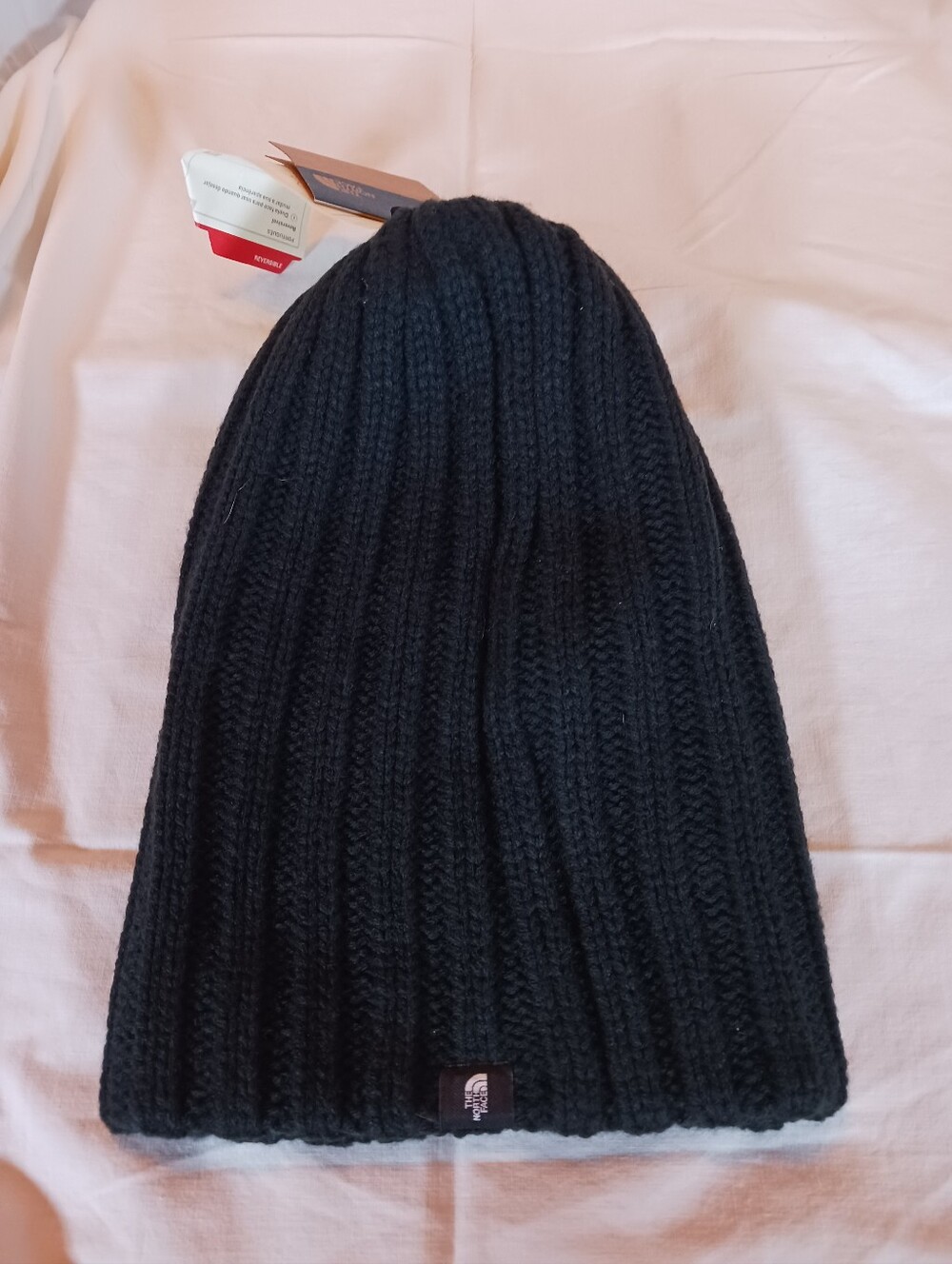 The North Face Reversible Women's Tall Black Shinsky Beanie NWT